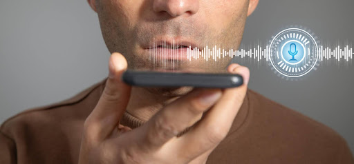 Man Speaking with AI