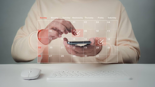 Human on Calendar